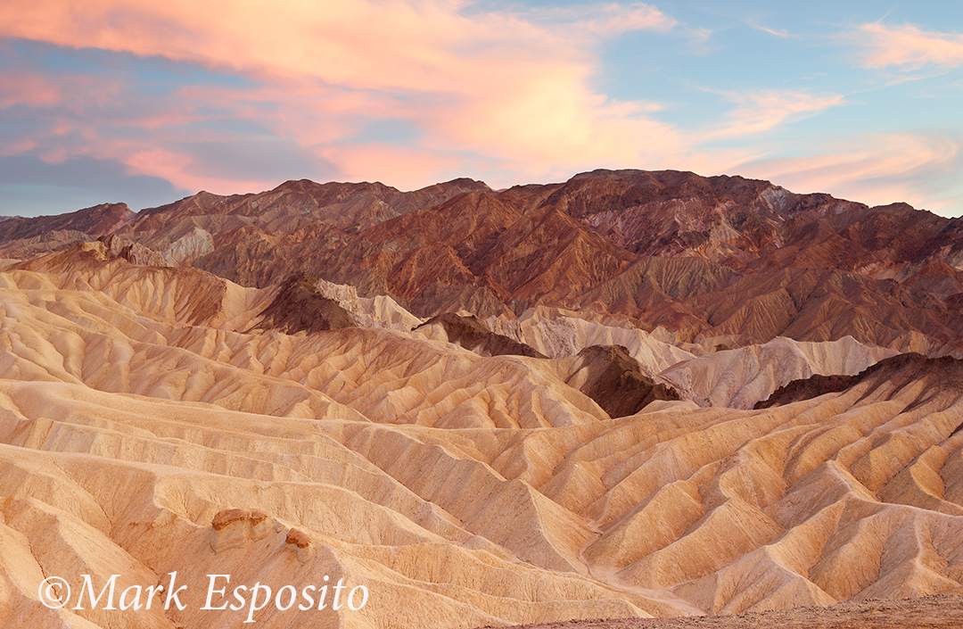 Zabriskie Point Sunset Zabriskie Point Sunset